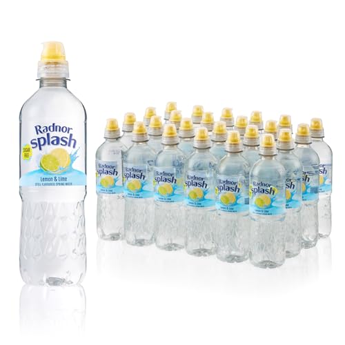 Radnor Splash Flavoured Water Sugar Free 500ml - Pack of 24 (Lemon & Lime)