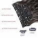 Clip in Hair Extensions 4Pcs 180g Long Wavy Synthetic Hair Extension Clip ins Natural Black for Women 20 inch Clip in Extensions (4, 20inch)