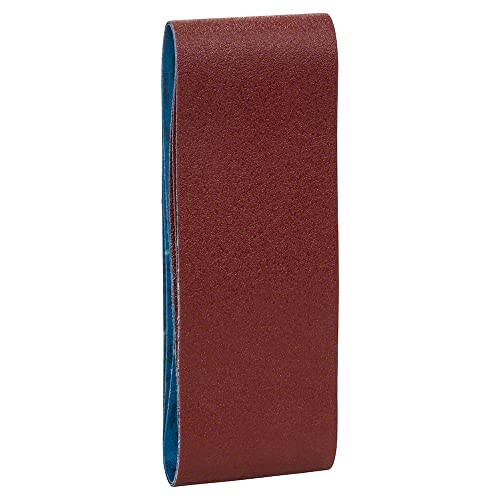 Bosch Professional 3 Pz. Set Di Nastri Abrasivi X440 Best For Wood And Paint,Per Legno E Vernice, 75 X 457 Mm, Grana 60/80/100, Accessori Per Levigatr