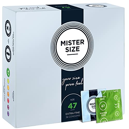 Préservatifs ultra fins MISTER SIZE pour des nuits intimes intenses