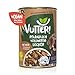 VUTTER Nassfutter Wie Wild, 12x400 g: Hundefutter Vegan - Alleinfutter für Hunde - Fleischähnlich für hohe Akzeptanz - Sojaprotein für Muskeln, Zink für Haut & Fell, Kalzium für Zähne & Knochen