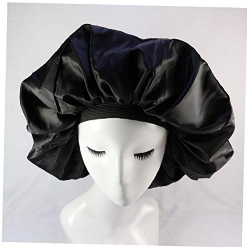Vrouwen Satin Bonnet Sleep Bonnet Cap Extra Large Double Layer Ontwerp Satin Cap Zacht Elastisch Sleeping Haar Bonnet… - Image 6