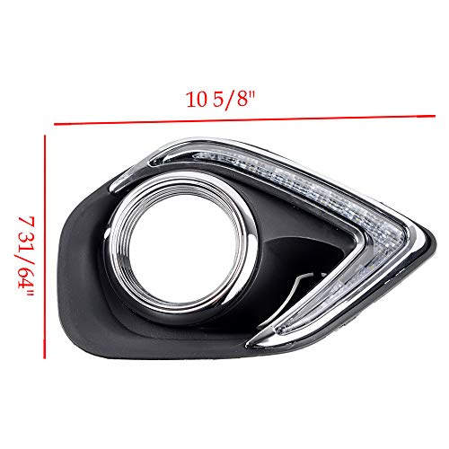 LeeMas LED DRL Turn Signal Fog Light for Mitsubishi Outlander Sport 13-15 by LeeMas - Used condition - Image 7