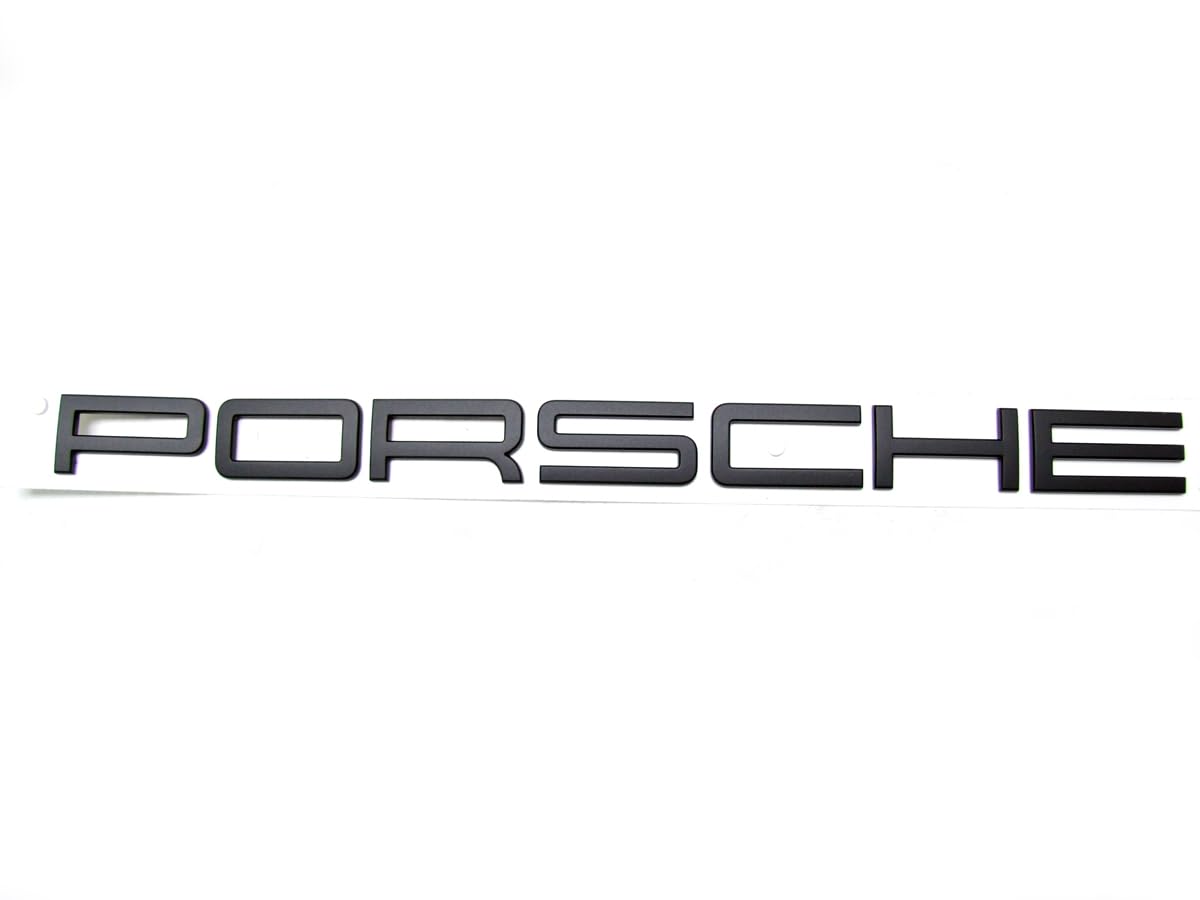OE PORSCHE LOGO POSTERIORE PORSCHE MATTE BLACK 99155923590