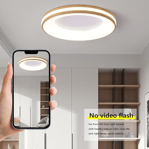 Lampe de plafond LED avec télécommande et variation de température - 3