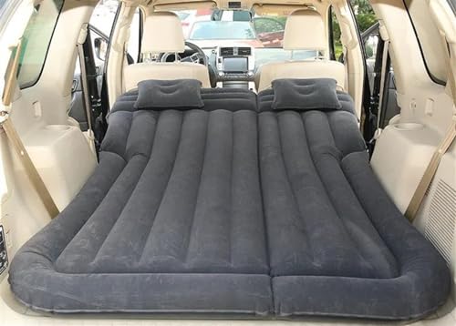 WJFTODAY Colchones de Aire para Coche, colchón de Aire Inflable automático multifunción pátil, Cama de Aire Universal, colchón para Dormir para Adultos, Cama de Viaje para automóvil (Negro, tamaño 1)