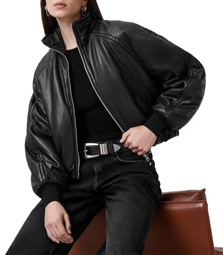 Women's Rowan Bomber, Black2