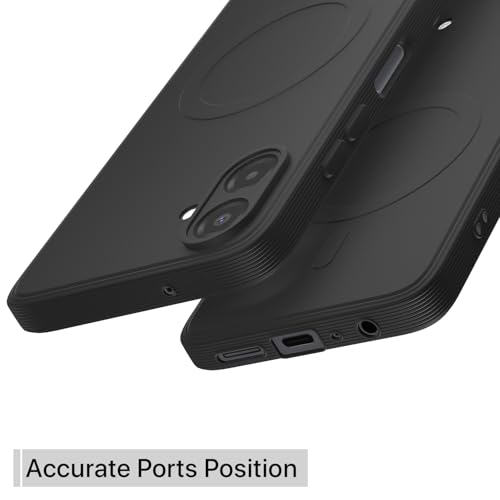 Image of Pikkme Back Cover for Samsung Galaxy F70e 5G | M07 | F07 | A07 | A07 5G Soft Matte Silicone | Slim Fit | Mag-Safe Design (Mag-Safe Not Support) Camera Protection Bumper Case (Black)