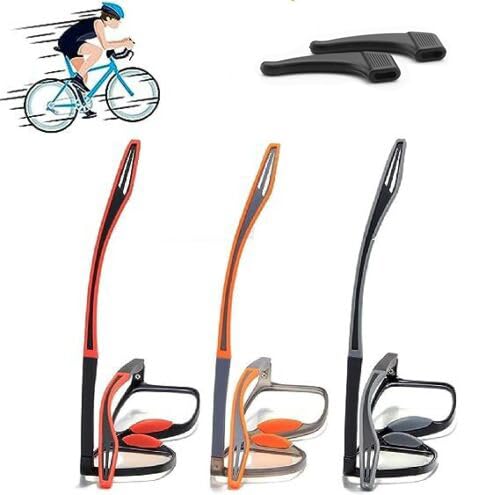 Bulnire Manly Kicks Reading Glasses,Certainow Reading Glasses,Men's Sports Ultra-Light Anti-Blue Light Presbyopic Glasses (Orange+Red+Black, 2.5)