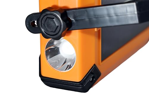 Image of Multi-Functional Solar LED Flood Light 30W Cum Torch 3W with 12000 mAh LiFePO4 Battery (IP65 Waterproof, 3-in-1 Light Colors)