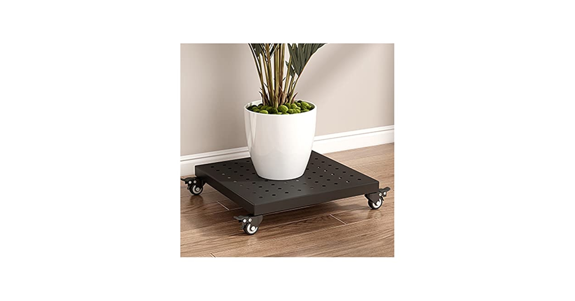 Amazon.co.jp: 植木鉢台 鉢置台 花台 キャスター付き 台車 360