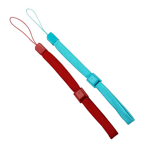 Jadebones 2 Pack Racing Steering Wheel With Wrist Strap For Wii And Wii U Remote Controller (Red+Blue) #TOP3