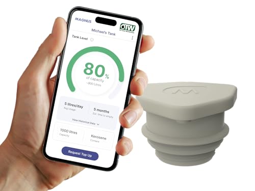 Jauge radar intelligente Magnus Hawki en acier pour niveau de réservoir d'huile Bluetooth