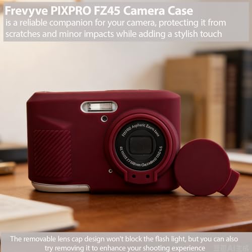 Funda de silicona para cámara Kodak PIXPRO FZ45 miniatura 3