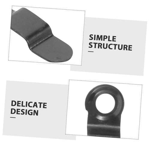 Image of TEHAUX 1set Picture Frame Backing Clips Hardware Clips for Hanging Photos and Art for Wall Craft Projects