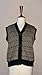 My Party Shirt Ferris Bueller Sweater Vest - Costume & Everyday Wear 80s Movie Halloween Outfit - Black & Gold Patterned Knit (US, Alpha, X-Small, Regular, Regular, Multicolor)