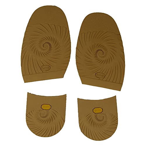 Suela de goma para reemplazo de calzado color Camel miniatura 1