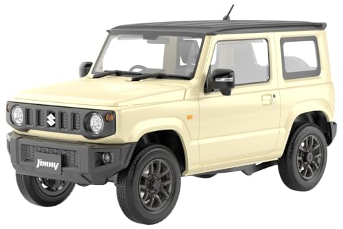 Aoshima JB64 Jimny 2018 Chiffon Ivory Metallic 1:24 miniatura 1
