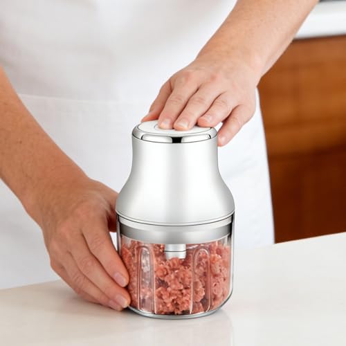 Hachoir électrique rechargeable de 250 ml, mini robot de cuisine - 4