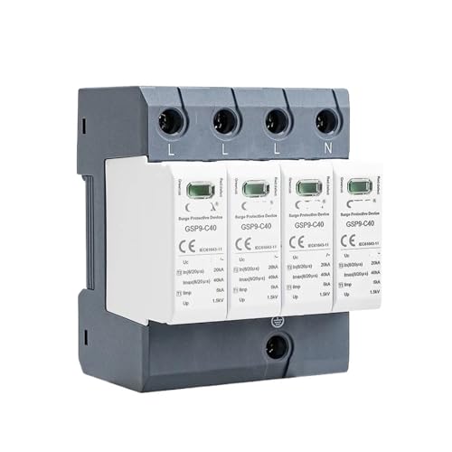 Parafoudre électrique 4 pôles pour éviter les coupures de courant dues à la foudre