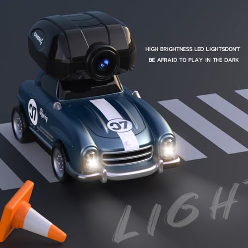 Image of Bestie toys 2.4g Mini Remote Control Car Toy for Kids Light with Camera Children's Fun Racing Vehicle Phone APP Controlled Camera Car with LED Light, USB Charging, Gift Toy for Boys and Girls