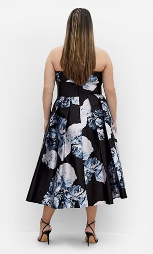 Image of City Chic Women's Plus Size Dress - Tiffany Bloom