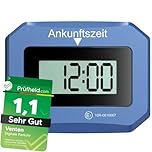 [ Test SEHR GUT, Note 1.1 *] VENTON V2 Elektronische Digitale Parkscheibe mit Zulassung, Automatische elektrische Parkuhr, Auto Zubehör Innenraum, Auto Gadgets elektrisch, Autozubehör elektronisch