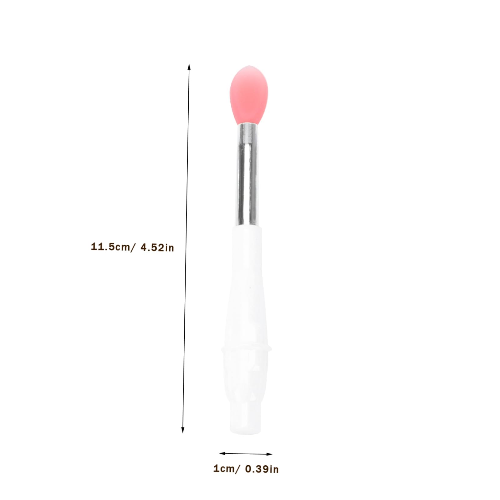 Gogogmee 6Pcs Silicone Lipstick Applicators Eyeshadow Brushes Soft Durable Makeup Tools for Lip Makeup Eye Shadow Application Present for Makeup Lovers