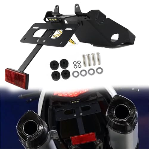 Support de plaque d'immatriculation moto Ducati Monster 795 2012-2018 arrière