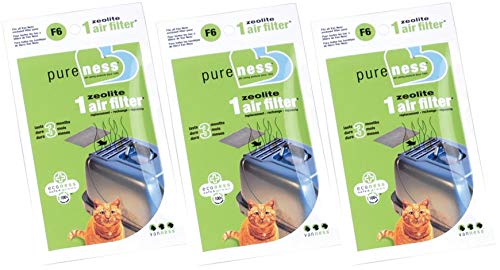 Pureness F6 Zeolite Air Filter (3-Pack)