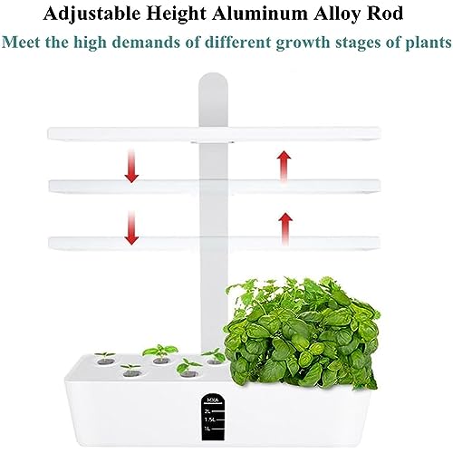 Lampe de croissance LED réglable pour kit de germination hydroponique - 5