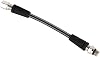 DIDEEP Diving Braided High Pressure Tube, Scuba Diving Residual Pressure Hose, Carbon Fiber Regulator Hose, for Recreational Diving15cm