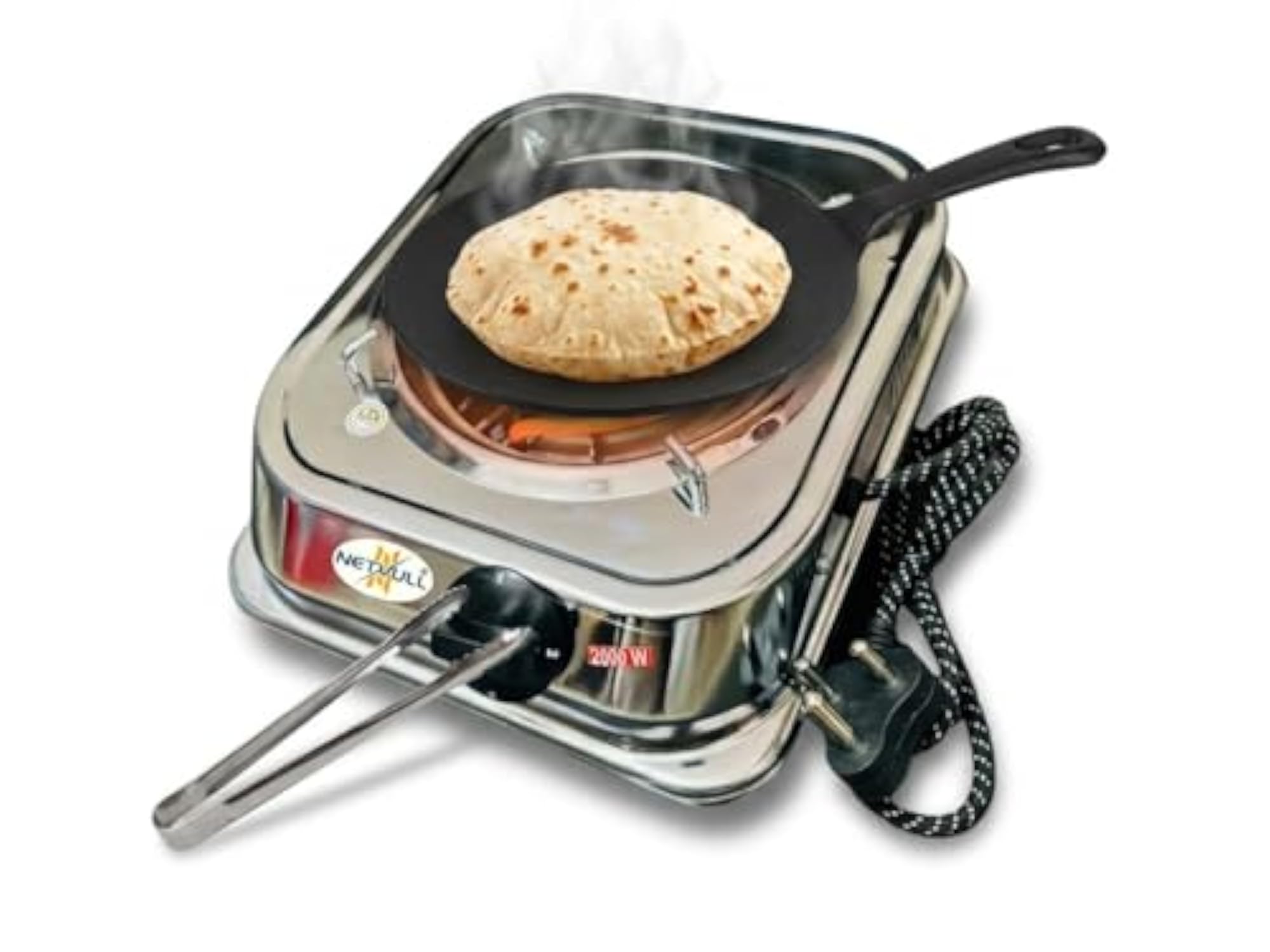 Electric Hot Plate 200W with Stainless Steel Heating Coil