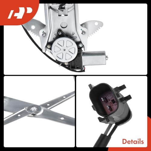 A-Premium Power Electric Window Regulator with Motor Compatible with Chrysler Sebring 2001-2006 Front Left Driver Side Convertible Only by A-Premium - Image 8