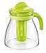 Tescoma 647110.25 dzbanek do herbaty z uchwytem filtrującym Carlo 1,5 l, zielony, plastik