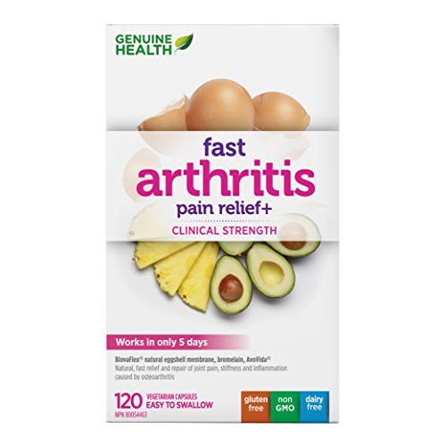 GENUINE HEALTH Fast Arthritis Relief+, 120 CT