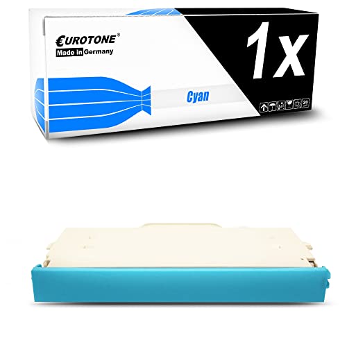 Toner compatible Eurotone TN-04C Cyan haute précision pour Brother