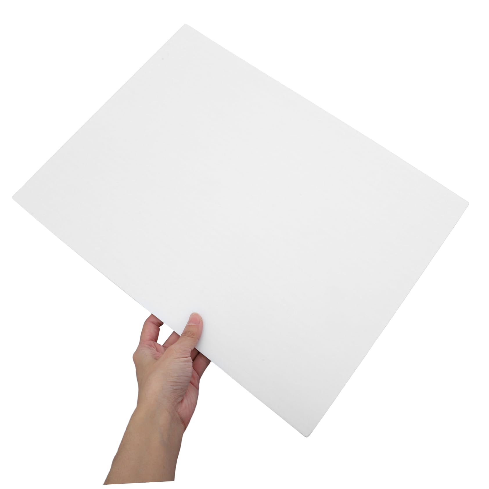 SHINEOFI 20 Stk Schaumstoffplatte Posterkarton aus Polystyrol Bastelschaumwürfel Wandpaneel aus Schaumstoff Schaumstoffkernplatte Bastelschaumblock dicke Plakatwand Modellbaumaterial Weiß