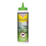 Zero In Home Flea Killer Powder 450g - Fast Acting & Long-Lasting Flea Control for Homes & Pets - Safe for Furniture, Carpets, and Bedding