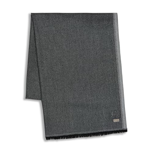DKNY Women's Accessories Scarf, Black, One Size3