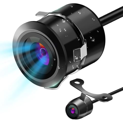 Image of AHD Backup Camera for Car 170 Degree Wide View Angle Waterproof Flush Mount