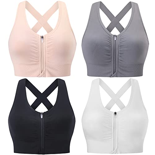 Evercute Zip Front Post-Surgery Bra