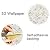 MZQMK 10 Pcs 3D Wall Panels Peel and Stick, White Brick Printable 3D Wallpaper Stick and Peel Self Adhesive Waterproof Foam Faux Brick Paneling(E)