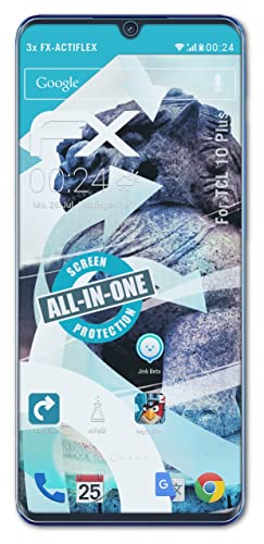 Atfolix Screen Protector Compatible With Tcl 10 Plus Protector Film, Ultra Clear And Flexible Fx Screen Protection Film (3X) #TOP2
