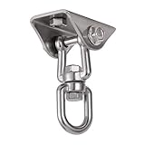 【VIELSEITIG】 Die Montage an Decken sowie an Wänden ist gleichermaßen möglich. Ideal als Halterung bzw. Befestigung für Sling Trainer, Boxsack, Hängematten, Hängesessel, Yoga ,Hängesitz ,Schaukel und Schlingentraining. Im Garten, auf dem Boot, beim Camping, Wandern, Angeln & Segeln.