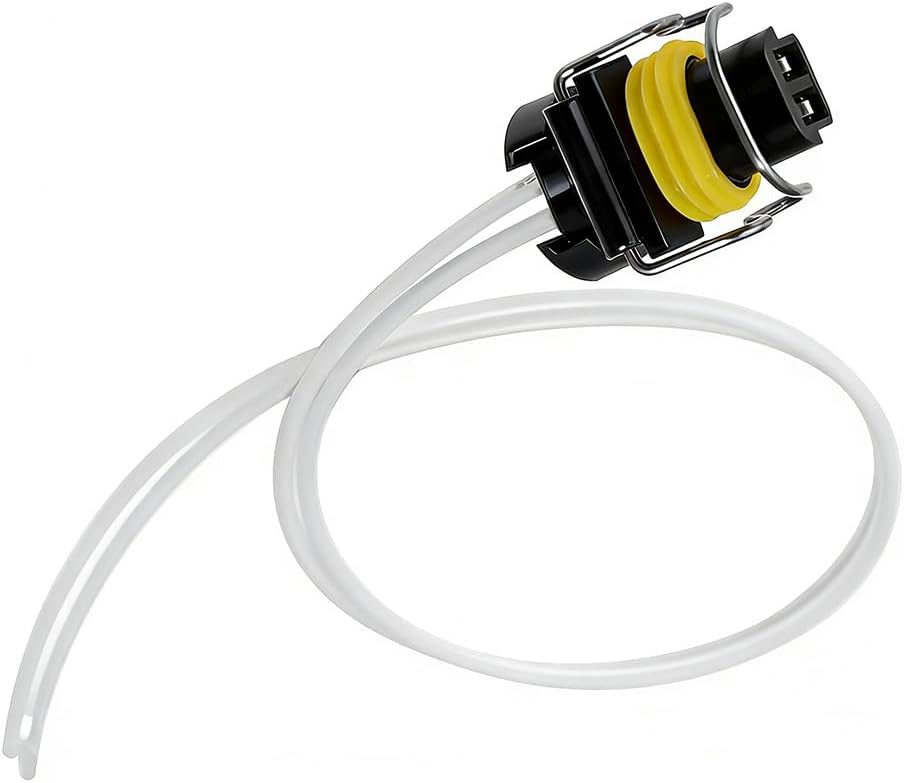 DSkoiph 2 Wire Fuel Injector Connector Plug Wire Harness Pigtail Wiring Turbo (VGT) Solenoid Injection Pressure Regulator (IPR) Valves Fit For 6.0l Ford Powerstroke Chevy GMC Duramax 6.6L