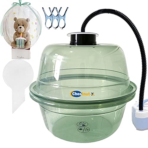 Balloon Stuffing Machine Diameter 46cm/18.1" Stuffer a classy way to wrap your balloon wrap your balloon gifts Balloon Stuffer Tool Party Stuffing Tools Kit for DIY Balloon Rose Bouquet (Green)