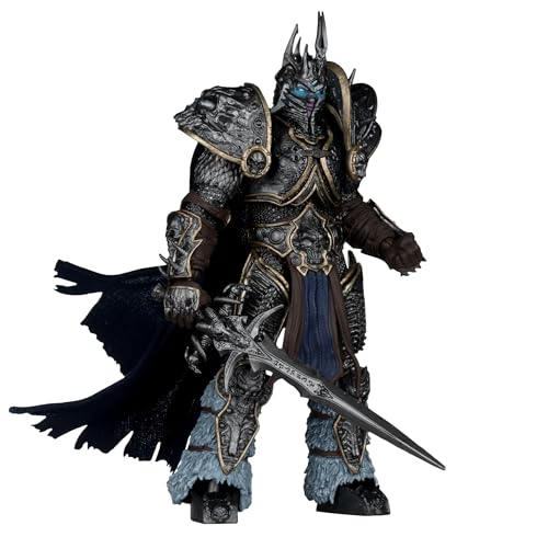 McFarlane Toys- World of Warcraft The Lich King 7in Deluxe Action Figure McFarlane Elite Edition #9