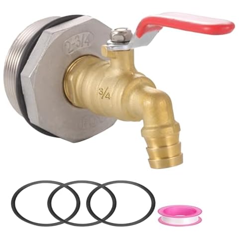 Ceaeso 2" Brass Drum Faucet Cover