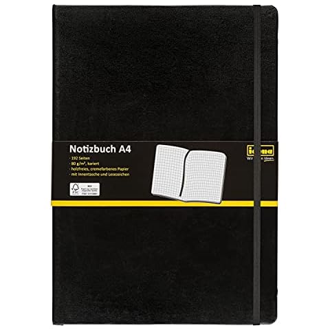 Idena 209280 - Notizbuch DIN A4 Cover